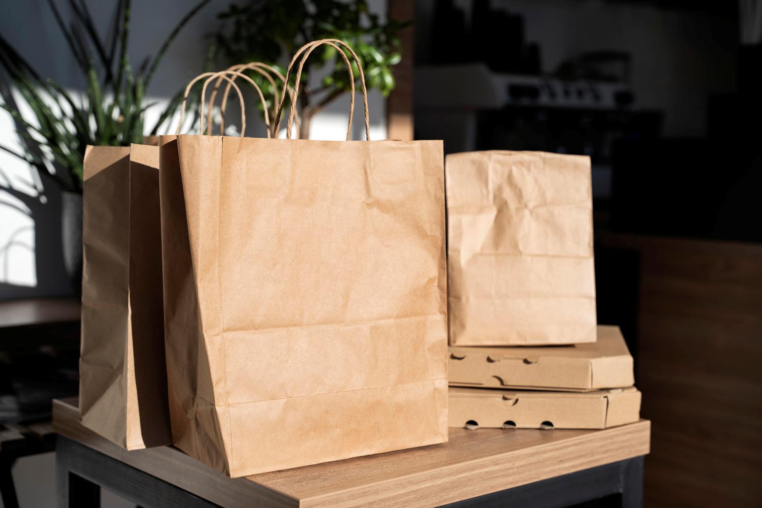 Bottles automatically packaged into sealed polyethylene bags on a Bag Pack line