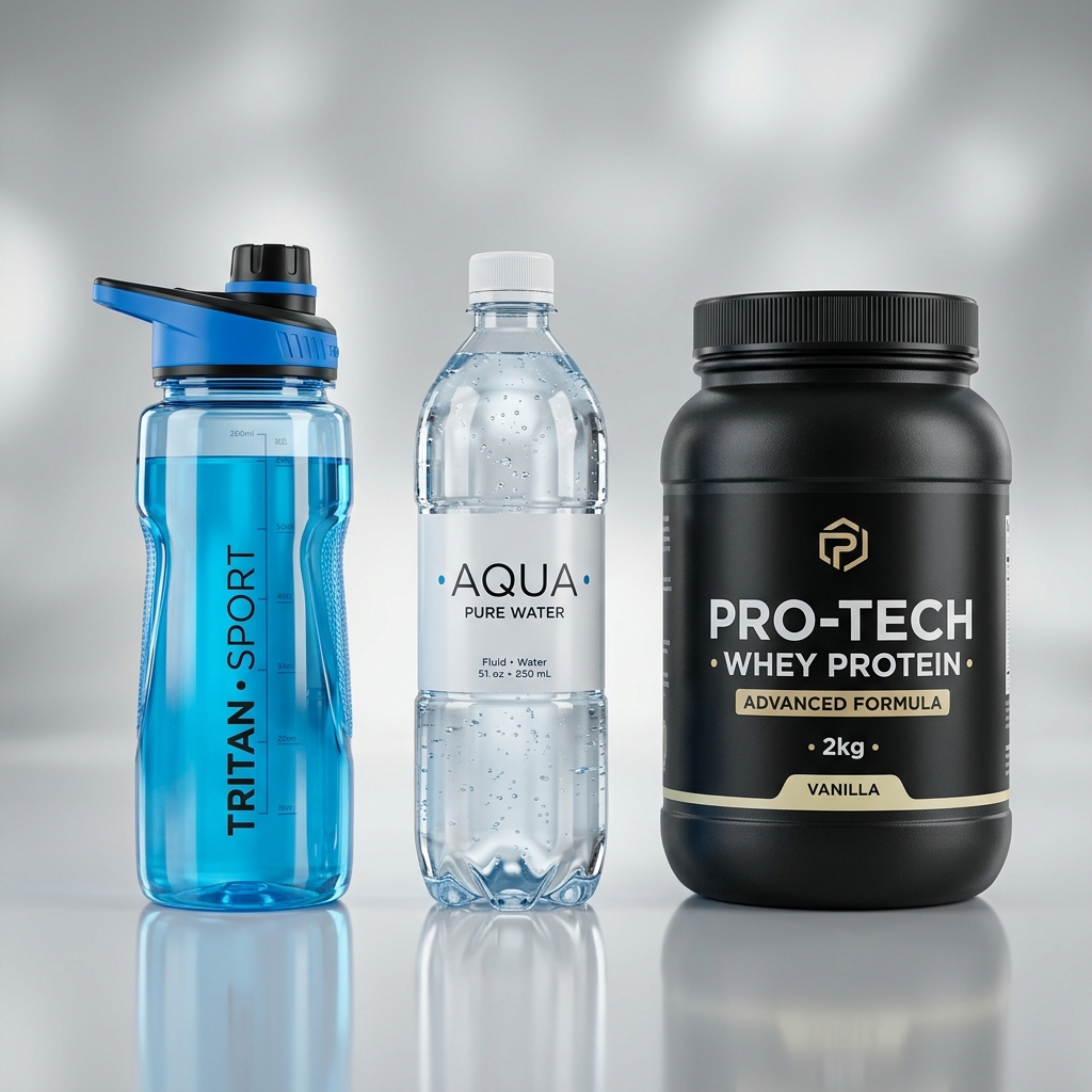 PET, Tritan and HDPE Beverage Containers