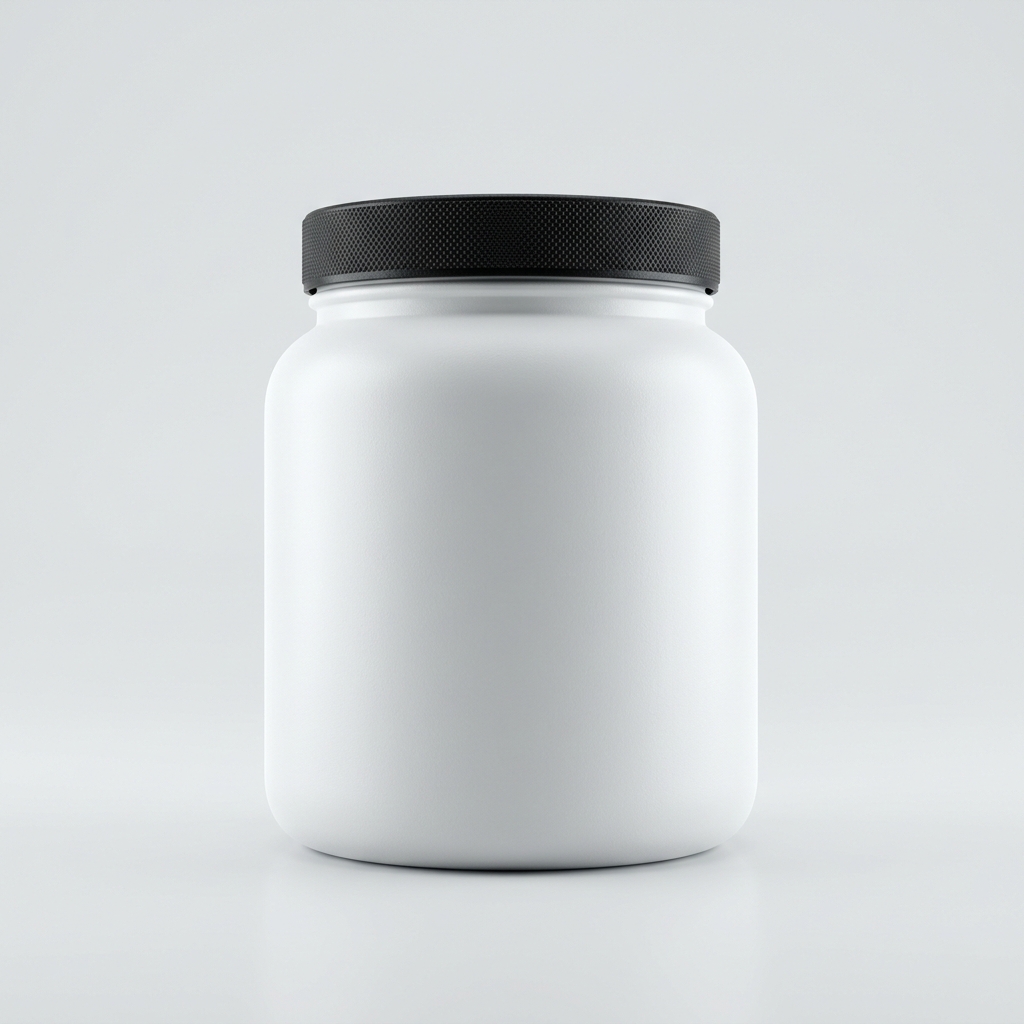 HDPE Nutrition and Supplement Jars