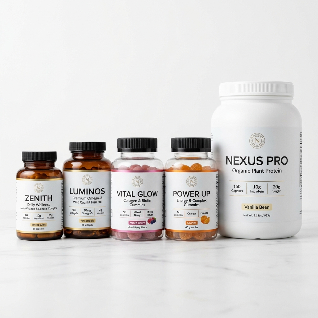 Nutraceutical & Supplement Packaging Containers